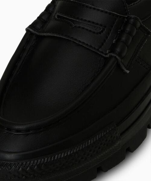 CONVERSE（コンバース）の「CONVERSE/コンバース/ALL STAR CHUNK LOAFER/31314200（ローファー・メンズ・ブラック・4/4.5/5/5.5/6.5/7/7.5/8/8.5/9）」の3枚目の写真