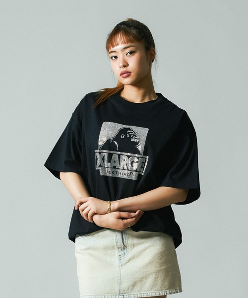 XLARGE(エクストララージ)の「【WEB限定】RHINESTONE OG S/S TEE(Tシャツ/カットソー・メンズ・ブラック/ホワイト・XS/S/M/L/XL/XXL)」の17枚目の写真