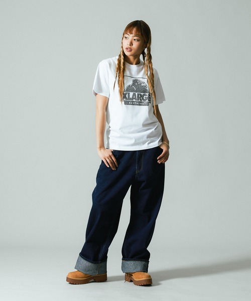 XLARGE(エクストララージ)の「【WEB限定】RHINESTONE OG S/S TEE(Tシャツ/カットソー・メンズ・ブラック/ホワイト・XS/S/M/L/XL/XXL)」の21枚目の写真