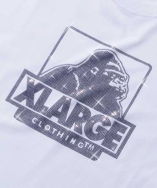 XLARGE(エクストララージ)の「【WEB限定】RHINESTONE OG S/S TEE(Tシャツ/カットソー・メンズ・ブラック/ホワイト・XS/S/M/L/XL/XXL)」の9枚目の写真
