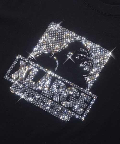 XLARGE(エクストララージ)の「【WEB限定】RHINESTONE OG S/S TEE(Tシャツ/カットソー・メンズ・ブラック/ホワイト・XS/S/M/L/XL/XXL)」の8枚目の写真