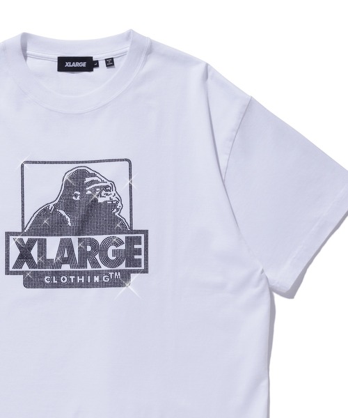XLARGE(エクストララージ)の「【WEB限定】RHINESTONE OG S/S TEE(Tシャツ/カットソー・メンズ・ブラック/ホワイト・XS/S/M/L/XL/XXL)」の10枚目の写真