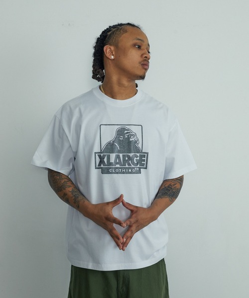 XLARGE(エクストララージ)の「【WEB限定】RHINESTONE OG S/S TEE(Tシャツ/カットソー・メンズ・ブラック/ホワイト・XS/S/M/L/XL/XXL)」の4枚目の写真
