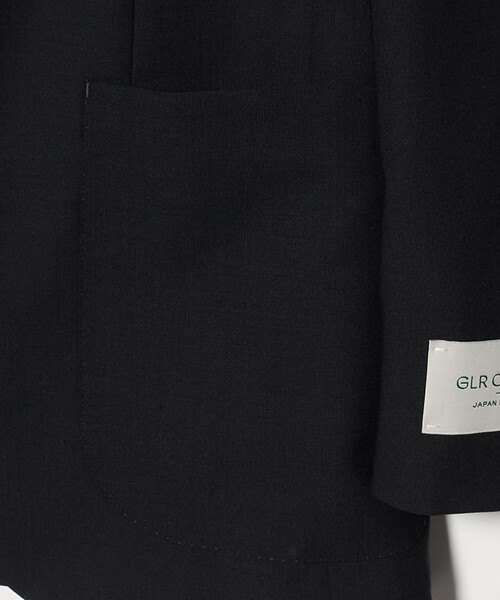 green label relaxing（グリーンレーベルリラクシング）の「GLR CLOTH サマートロピカル 2B RG 2P ジャケット -通気性-（テーラードジャケット・メンズ・ネイビー/ダークブラウン・XL/M/S/L）」の15枚目の写真