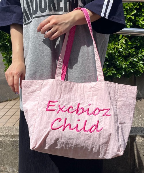 CRB(シーアールビー)の「ロゴリバーシブルトートバッグ(トートバッグ・レディース・ピンク/レッド/アイボリー/パープル・F)」の11枚目の写真