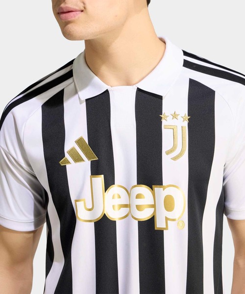 adidas(アディダス)の「ユベントス 26/27 ホームジャージー/ アディダス adidas(Tシャツ/カットソー・メンズ・ホワイト・XX-LARGE/X-LARGE/SMALL/MEDIUM/LARGE/XXX-LARGE)」の3枚目の写真
