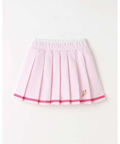 Lycee mine（リセマイン）の「【サーティワン アイスクリーム】プリーツスカート(インパン付)（スカート・キッズ・ピンク/サックスブルー/モカ・130cm/100cm/120cm/110cm/90cm/140cm）」の4枚目の写真