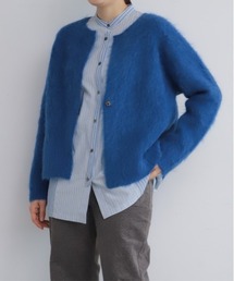 NOMBRE IMPAIR（ノンブルアンペール）の「アルパカシャギー　ショートカーディガン（カーディガン/ボレロ）」