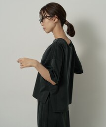 【きれいめTシャツ/セットアップ可】ヴィンテージライクプルオーバー