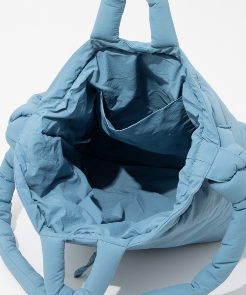OLEND(オレンド)の「OLEND / オレンド ONE SOFT BAG キルティング 3WAY トートバッグ / バックパック(トートバッグ・レディース・ネイビー/セージグリーン/コーラル/ベージュ・FREE)」の9枚目の写真