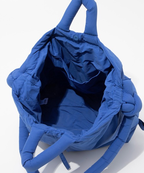 OLEND(オレンド)の「OLEND / オレンド ONE SOFT BAG キルティング 3WAY トートバッグ / バックパック(トートバッグ・レディース・ネイビー/セージグリーン/コーラル/ベージュ・FREE)」の6枚目の写真