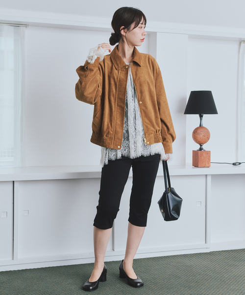 SLOBE IENA(スローブイエナ)の「《WEB限定サイズあり/》SLOBE オブリークトゥパンプス(パンプス・レディース・ブラック・24.5cm/25cm/22.5cm/23cm/23.5cm/24cm)」の14枚目の写真