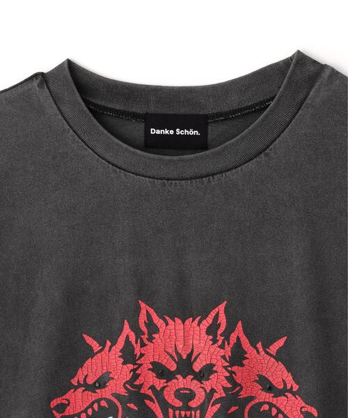 DANKE SCHON(ダンケシェーン)の「【WEB&DEPOT限定】DankeSchon/ダンケシェーン/SST CERBERUS(Tシャツ/カットソー・レディース・ブラック・M/L)」の3枚目の写真