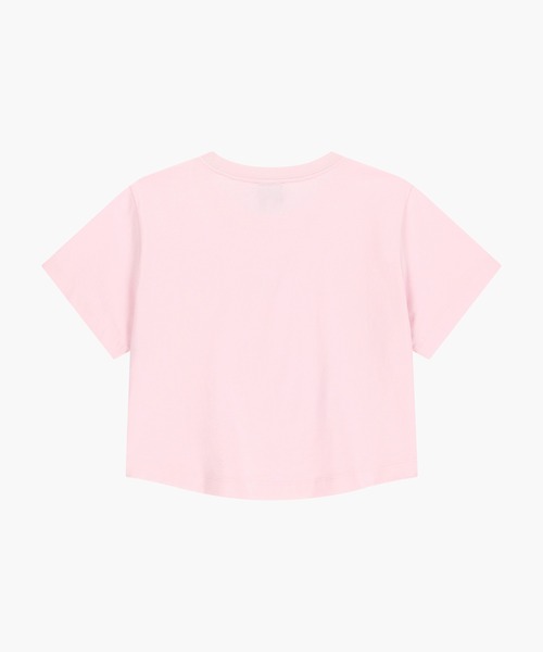 MARITHE + FRANCOIS GIRBAUD(マリテフランソワジルボー)の「W SILVER LETTERING CROP TEE(Tシャツ/カットソー・レディース・ピンク/アイボリー/チャコール・SMALL/MEDIUM)」の18枚目の写真