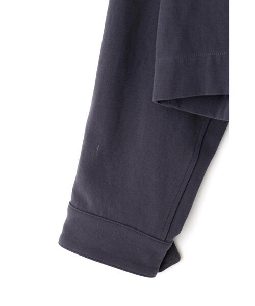 YLEVE(イレーヴ)の「YLEVE / COTTON LINEN TWILL BZ(ブルゾン・レディース・ベージュ/グレー・2/1)」の10枚目の写真