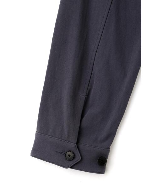 YLEVE(イレーヴ)の「YLEVE / COTTON LINEN TWILL BZ(ブルゾン・レディース・ベージュ/グレー・2/1)」の11枚目の写真