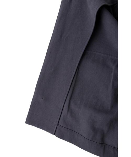 YLEVE(イレーヴ)の「YLEVE / COTTON LINEN TWILL BZ(ブルゾン・レディース・ベージュ/グレー・2/1)」の13枚目の写真