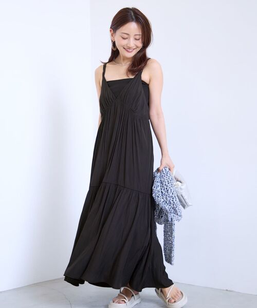 COHINA(コヒナ)の「スラブスパンコールカーディガン 【低身長・小柄女性】(カーディガン/ボレロ・レディース・ピンク/ライトベージュ/ネイビー・ONE SIZE)」の22枚目の写真