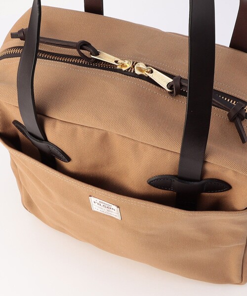 FILSON（フィルソン）の「FILSON/フィルソン Rugged Twill Zipper Tote Bag/ラグドツイル ジッパー トートバッグ（トートバッグ・メンズ・オリーブ/ブラウン・ONE SIZE）」の10枚目の写真