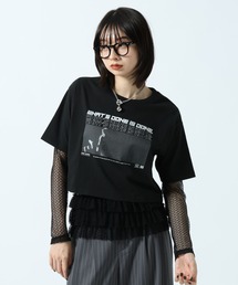 フリルヘムレースロングスリーブ