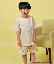【B Kastane× はぴだんぶい】 ルームウェアPANTS KIDS