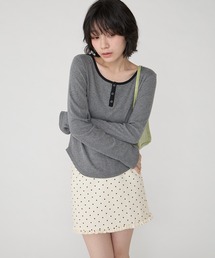 メッシュ」に該当するトップス（グレー/灰色系）ファッション通販