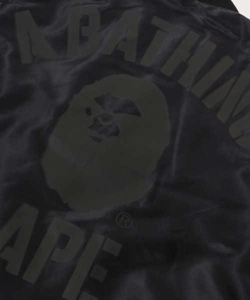 A BATHING APE(アベイシングエイプ)の「1ST CAMO BOMBER JACKET(ミリタリージャケット・メンズ・ブラック/オリーブ・XX-LARGE/SMALL/MEDIUM/X-LARGE/LARGE)」の10枚目の写真