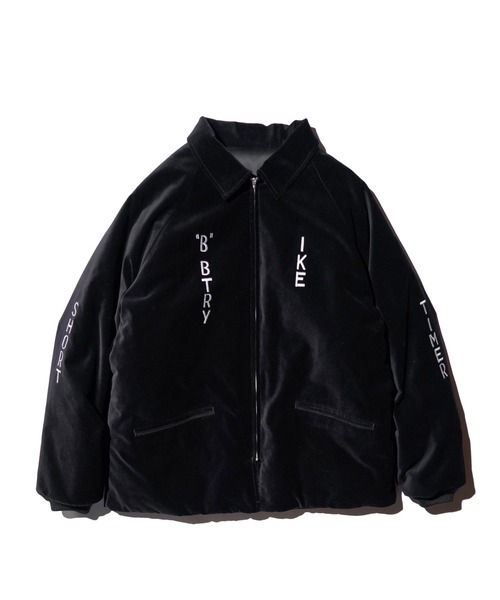 THRIFTY LOOK(スリフティールック)の「THRIFTY LOOK / スリフティールック GERMANY SOUVENIR PADDED JACKET ジャーマニー スーベニア パデッドジャケット(ブルゾン・メンズ・ブラック系その他2/ブラック系その他/ブラック・SMALL/MEDIUM/LARGE)」の4枚目の写真