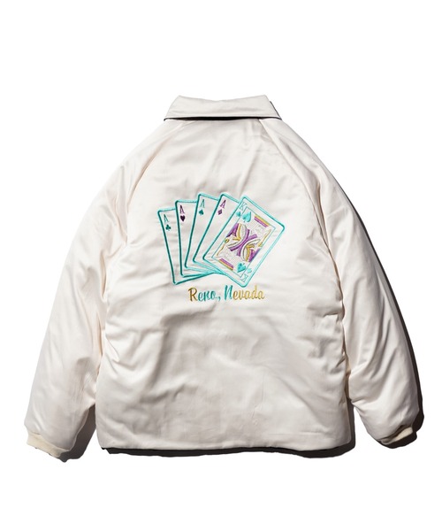 THRIFTY LOOK(スリフティールック)の「THRIFTY LOOK / スリフティールック GERMANY SOUVENIR PADDED JACKET ジャーマニー スーベニア パデッドジャケット(ブルゾン・メンズ・ブラック系その他2/ブラック系その他/ブラック・SMALL/MEDIUM/LARGE)」の16枚目の写真