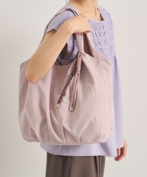 【撥水】チャーム付きバルーントート
