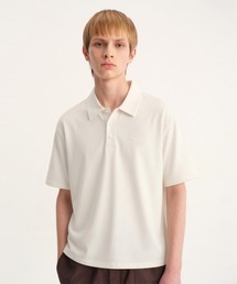 Short Sleeve Woven Polo Shirt