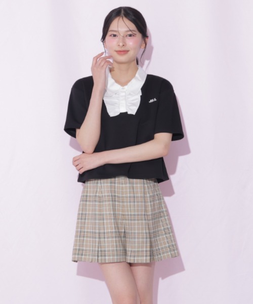 JILL by JILL STUART(ジルバイジルスチュアート)の「ビット付きショートパンツ(その他パンツ・レディース・グレー/モカ/ベージュ系その他・FREE)」の1枚目の写真