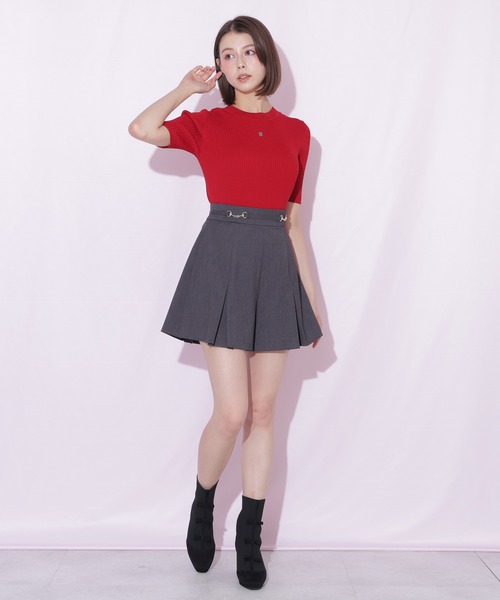 JILL by JILL STUART(ジルバイジルスチュアート)の「ビット付きショートパンツ(その他パンツ・レディース・グレー/モカ/ベージュ系その他・FREE)」の8枚目の写真