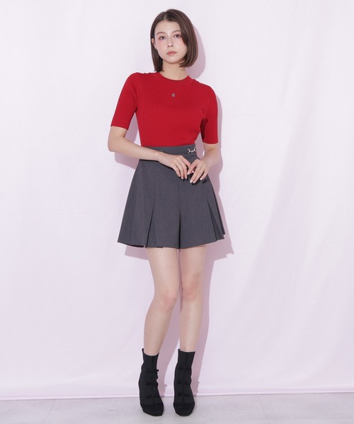 JILL by JILL STUART(ジルバイジルスチュアート)の「ビット付きショートパンツ(その他パンツ・レディース・グレー/モカ/ベージュ系その他・FREE)」の9枚目の写真