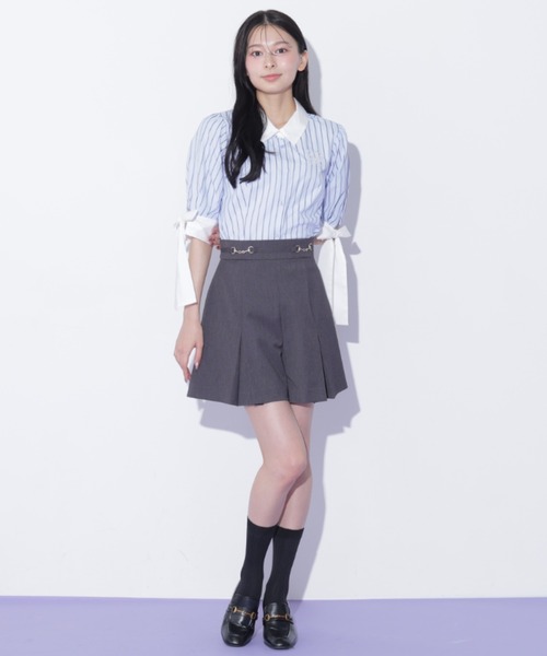 JILL by JILL STUART(ジルバイジルスチュアート)の「ビット付きショートパンツ(その他パンツ・レディース・グレー/モカ/ベージュ系その他・FREE)」の14枚目の写真