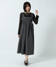 PAGEBOY | TRモードジャンスカ【2WAY/アジャスター付き・丈調節可能】(ジャンパースカート)