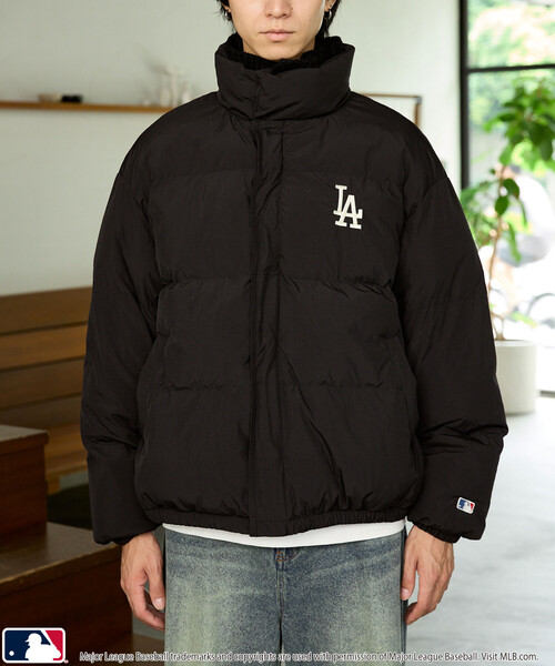 FREAK'S STORE(フリークスストア)の「PUBLUX/パブリュクス 別注 MLB 中綿ジャケット 限定展開(ブルゾン・メンズ・グレー/ブラック/ブラウン・SMALL/MEDIUM/LARGE)」の21枚目の写真