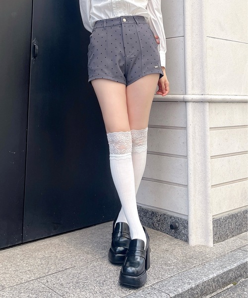 one way(ワンウェイ)の「プレート付きショーパン(その他パンツ・レディース・グレー系その他/ブラック・FREE)」の5枚目の写真