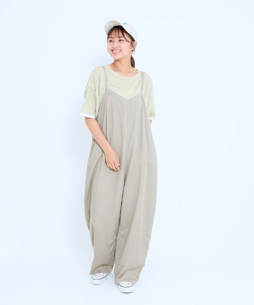 HEART MARKET(ハートマーケット)の「フェイクレイヤードコクーンチュニック(Tシャツ/カットソー・レディース・ブラック/サックスブルー/イエロー/オートミール・FREE)」の12枚目の写真