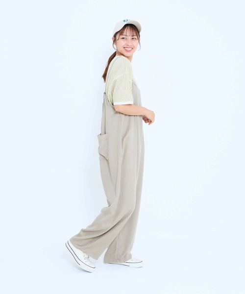 HEART MARKET(ハートマーケット)の「フェイクレイヤードコクーンチュニック(Tシャツ/カットソー・レディース・ブラック/サックスブルー/イエロー/オートミール・FREE)」の13枚目の写真