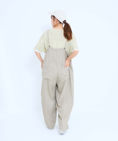 HEART MARKET(ハートマーケット)の「フェイクレイヤードコクーンチュニック(Tシャツ/カットソー・レディース・ブラック/サックスブルー/イエロー/オートミール・FREE)」の14枚目の写真
