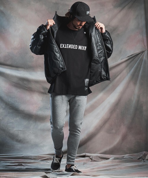 ANGENEHM(アンゲネーム)の「mlt5804-Interlock Fabric Long Sleeve Tshirt ロングスリーブTシャツ(AG07-031acg)(Tシャツ/カットソー・メンズ・ホワイト/ブラック・S/M/L)」の19枚目の写真