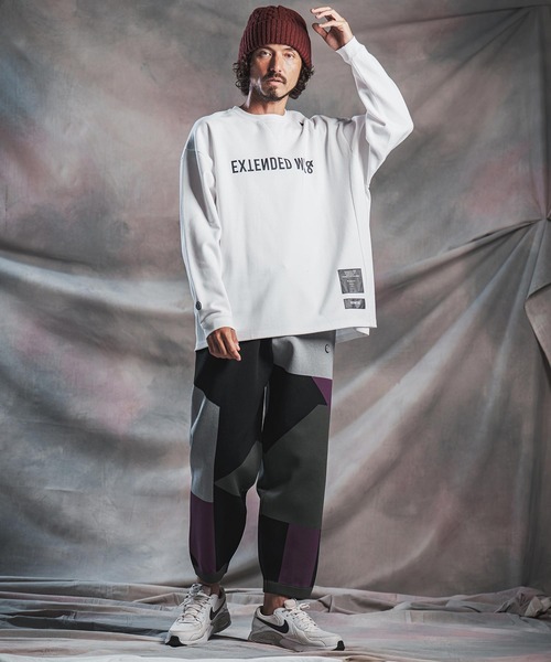 ANGENEHM(アンゲネーム)の「mlt5804-Interlock Fabric Long Sleeve Tshirt ロングスリーブTシャツ(AG07-031acg)(Tシャツ/カットソー・メンズ・ホワイト/ブラック・S/M/L)」の12枚目の写真