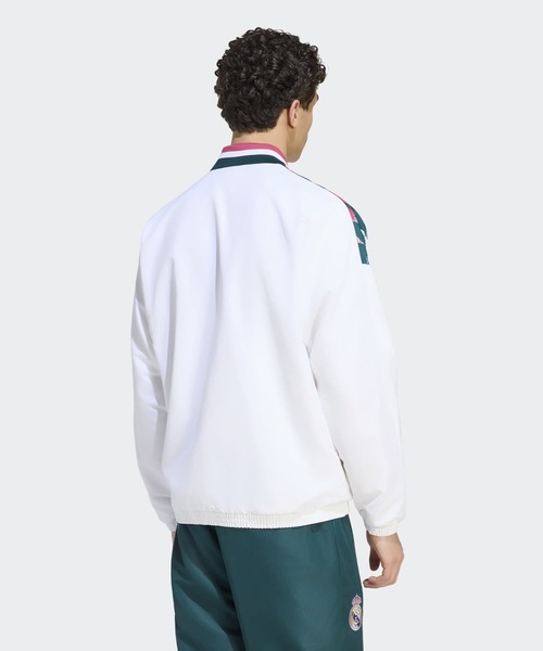 adidas(アディダス)の「レアル・マドリード スタジアム トラックトップ / ジャージ / アディダス adidas(ジャージ・メンズ・ホワイト・XXX-LARGE/X-LARGE/SMALL/MEDIUM/LARGE/XX-LARGE)」の6枚目の写真