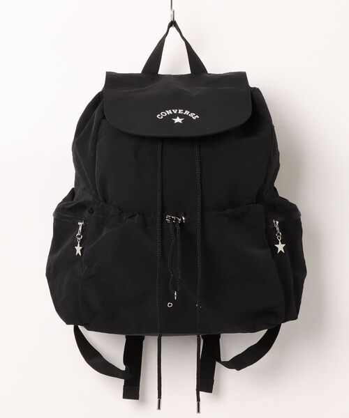 CONVERSE(コンバース)の「CV STRING FRAP BACK PACK(バックパック/リュック・メンズ・ブラウン/アイボリー/ブラック・FREE)」の1枚目の写真