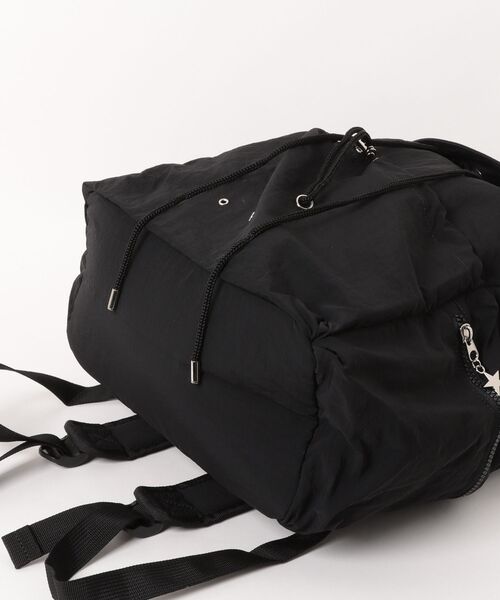 CONVERSE(コンバース)の「CV STRING FRAP BACK PACK(バックパック/リュック・メンズ・ブラウン/アイボリー/ブラック・FREE)」の5枚目の写真
