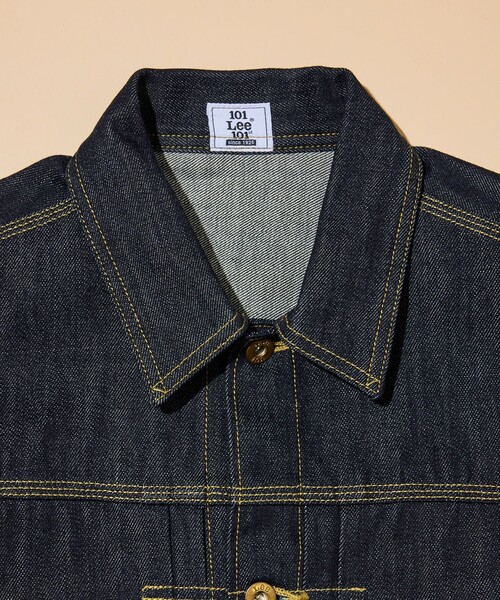 FREAK'S STORE(フリークスストア)の「Lee × FREAK'S STORE/リー 別注 101 COWBOY JACKET/カウボーイ デニムジャケット(デニムジャケット・メンズ・ネイビー/インディゴブルー・MEDIUM/LARGE)」の17枚目の写真