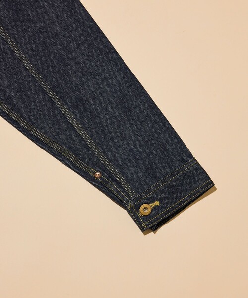 FREAK'S STORE(フリークスストア)の「Lee × FREAK'S STORE/リー 別注 101 COWBOY JACKET/カウボーイ デニムジャケット(デニムジャケット・メンズ・ネイビー/インディゴブルー・MEDIUM/LARGE)」の22枚目の写真
