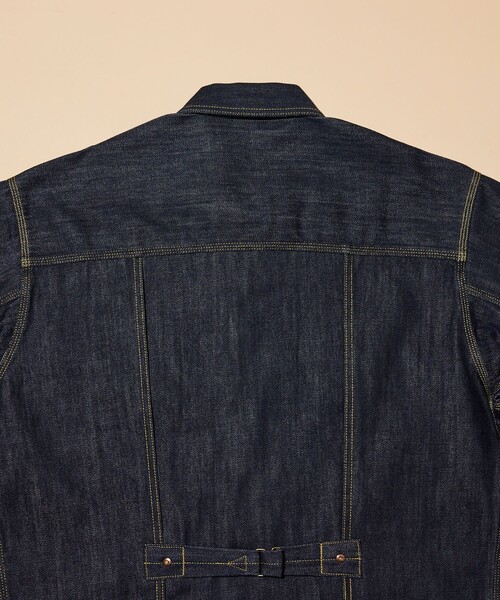 FREAK'S STORE(フリークスストア)の「Lee × FREAK'S STORE/リー 別注 101 COWBOY JACKET/カウボーイ デニムジャケット(デニムジャケット・メンズ・ネイビー/インディゴブルー・MEDIUM/LARGE)」の11枚目の写真
