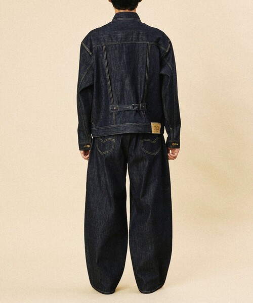 FREAK'S STORE(フリークスストア)の「Lee × FREAK'S STORE/リー 別注 101 COWBOY JACKET/カウボーイ デニムジャケット(デニムジャケット・メンズ・ネイビー/インディゴブルー・MEDIUM/LARGE)」の7枚目の写真